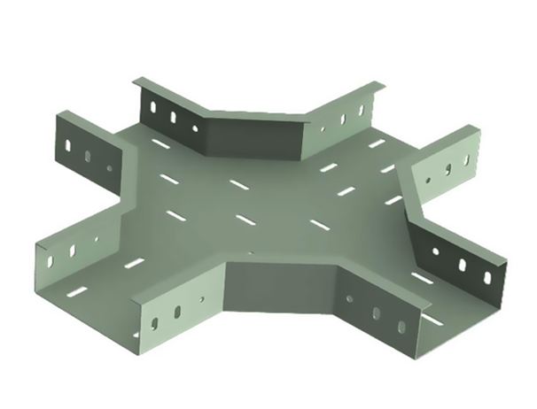 托盘式水平四通