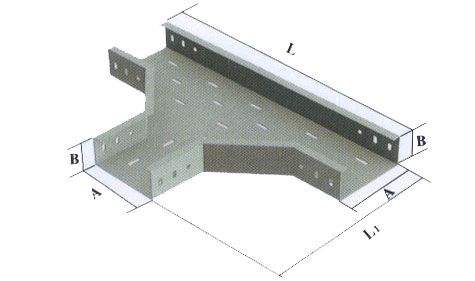 托盘水平三通桥架