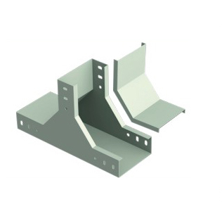 槽式下角垂直等径三通